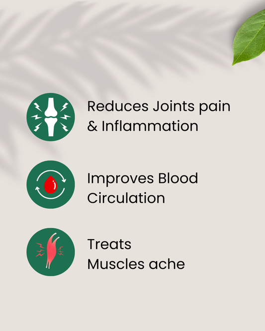 Oilbase Organics Vital Bliss joints Pain Relief Oil