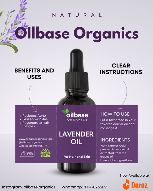 100% Pure Therapeutic Grade Lavender Oil