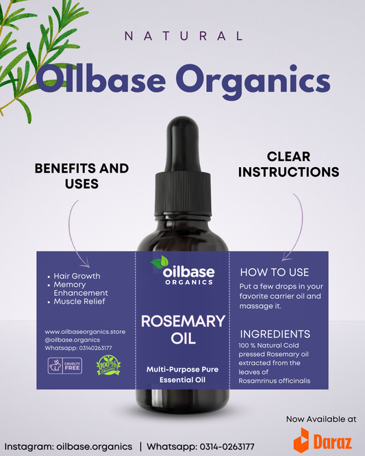 100% Pure Therapeutic Grade Rosemary Oil